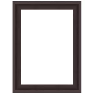 Schattenfugenrahmen Iguas 30x30 cm | Palisander, matt | Leerrahmen (ohne Glas und Rückwand)