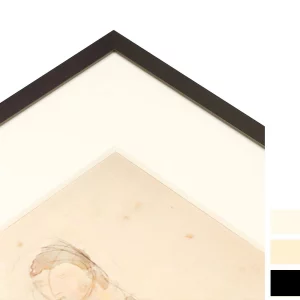 2,3 mm Passepartout mit individuellem Ausschnitt