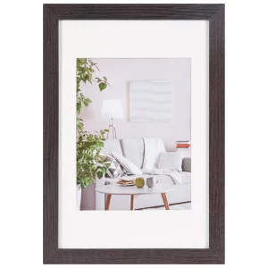Holz Bilderrahmen Modern (MDF) mit Passepartout