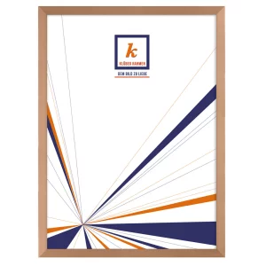 Alu-Bilderrahmen Alejandro 59,4x84,1 cm (A1) | Kupfer matt, kreuzgebürstet | Kunstglas (2 mm)