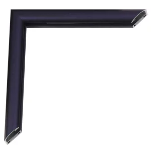 Alu-Bilderrahmen Pedro 90x120 cm | Florentiner Purpur | Kunstglas (2 mm)