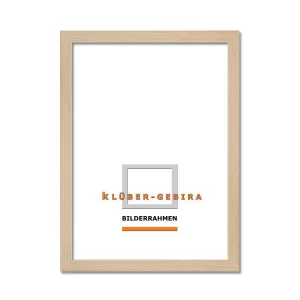 Holz-Bilderrahmen Moya nach Maß Rohleiste | Normalglas (2 mm)