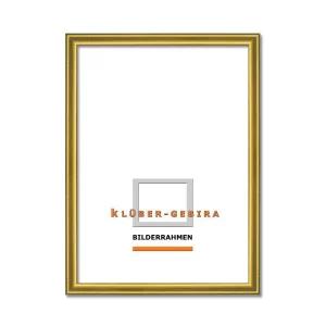 Holz-Bilderrahmen La Gomera 20x30 | Altgold | Normalglas (2 mm)