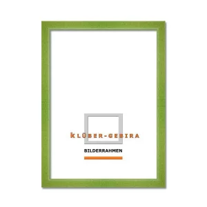 Holz-Bilderrahmen Calvia 20x30 | Apfelgrün | Normalglas (2 mm)