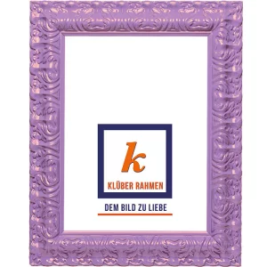 Barockrahmen Salamanca Color 30x40 | light purple | Normalglas (2 mm)