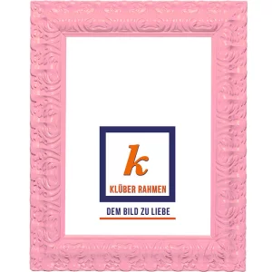 Barockrahmen Salamanca Color 30x40 | rose | Normalglas (2 mm)