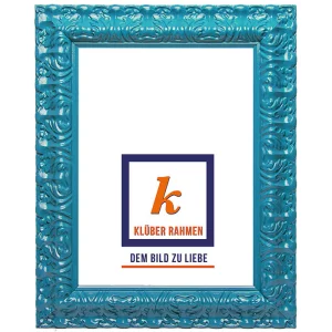 Barockrahmen Salamanca Color 30x40 | sapphire | Normalglas (2 mm)