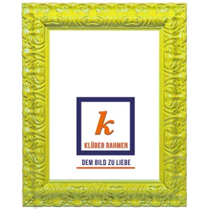 Barockrahmen Salamanca Color 30x40 | yellow | Normalglas (2 mm)