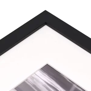 1,3 mm Passepartout mit individuellem Ausschnitt 20x30 cm | Hellweiß