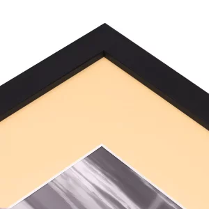 1,3 mm Passepartout mit individuellem Ausschnitt 20x30 cm | Ocker