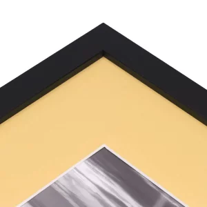1,3 mm Passepartout mit individuellem Ausschnitt 20x30 cm | Sonnengelb