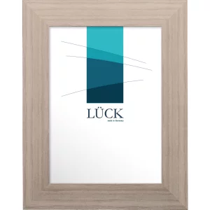 Kunststoffrahmen Weisweil 29,7x42 cm (A3) | Ahorn-Grau | Normalglas (2 mm)
