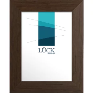 Kunststoffrahmen Weisweil 29,7x42 cm (A3) | Walnuss | Normalglas (2 mm)