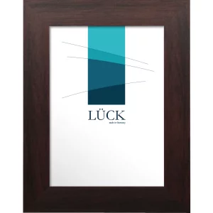 Kunststoffrahmen Weisweil 29,7x42 cm (A3) | Wenge | Normalglas (2 mm)