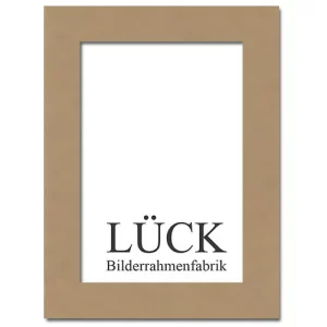 Standard-Passepartout 13x18 cm (9x13 cm) | Delphingrau