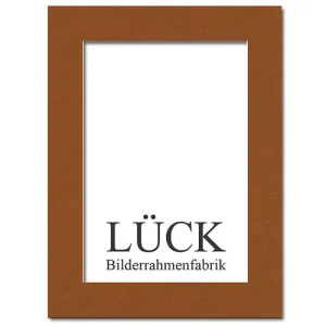 Standard-Passepartout 13x18 cm (9x13 cm) | Haselnuss