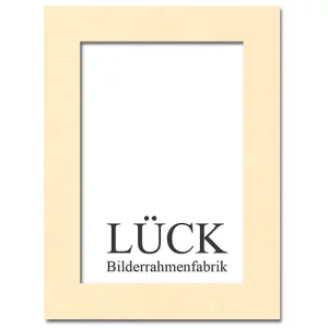 Standard-Passepartout 13x18 cm (9x13 cm) | Muschel