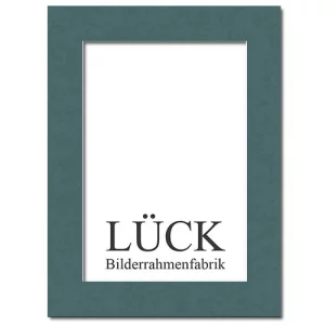 Standard-Passepartout 13x18 cm (9x13 cm) | Südseeblau