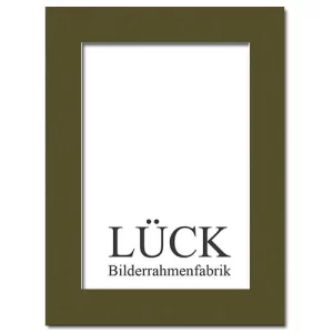 Passepartout nach Maß Mokkabraun