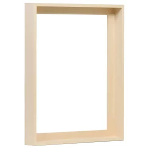 Schattenfugenrahmen aus Lindenholz XL