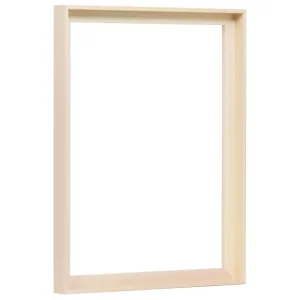Schattenfugenrahmen aus Lindenholz XL