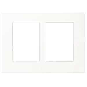 2,5 mm Passepartout in Museumsqualität, 24x30 cm (2x 10x15 cm)