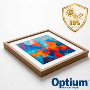 3 mm Optium Museum Acrylic® UV 99 für Bilderrahmen