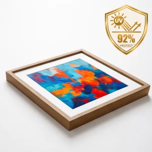 2 mm Museumsglas UV 92 für Bilderrahmen nach Mass