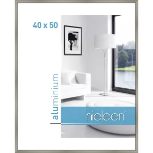 Alurahmen Classic 40x50 cm | Champagner | Normalglas (2 mm)