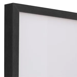 Holzleiste Loft 15 nach Maß Anthrazit | Normalglas (2 mm)