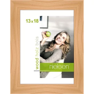 Holzrahmen Essential 13x18 cm | Birke | Normalglas (2 mm)