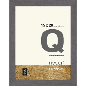 Fotorahmen Quadrum 15x20 cm | Grau | Normalglas (2 mm)