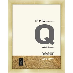 Fotorahmen Quadrum 18x24 cm | Gold | Normalglas (2 mm)
