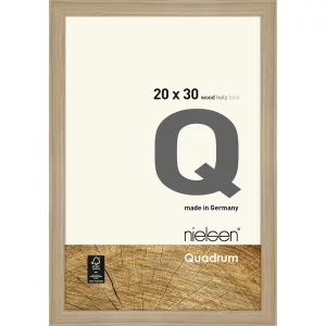 Fotorahmen Quadrum 20x30 cm | Eiche Natur | Normalglas (2 mm)