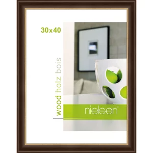 Holzrahmen Derby 30x40 cm | Palisander | Normalglas (2 mm)