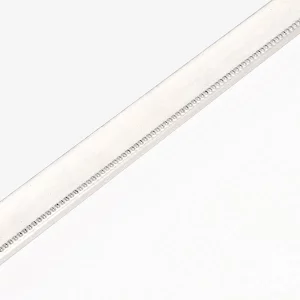 Holzleiste Opera 25x23 nach Maß Weiß-Silber | Normalglas (2 mm)