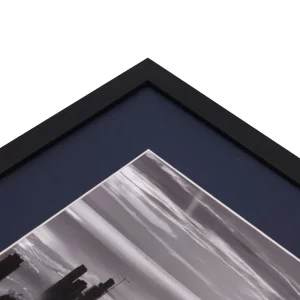 1,4 mm WhiteCore Standard-Passepartout mit individuellem Ausschnitt 60x90 cm | Blue Jay