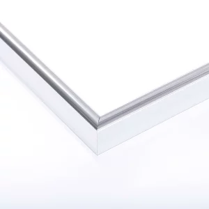 Alu-Bilderrahmen Profil R nach Maß silber | Normalglas (3 mm)
