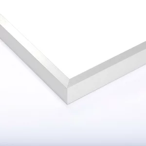 Alu-Bilderrahmen Profil K nach Maß silber matt | Normalglas (3 mm)