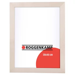 Houten lijst van beuk / esdoorn met afstandlijst