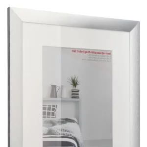 Alu-Bilderrahmen Aluline 50x70 cm (40x60 cm) | silber | Normalglas (2 mm)