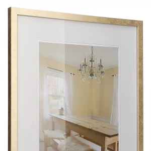 Holz-Bilderrahmen Pepper 13x18 cm | gold | Normalglas (2 mm)