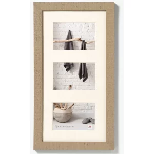 3er Galerierahmen Home 3x 10x15 cm | Beige-Braun | Normalglas (2 mm)