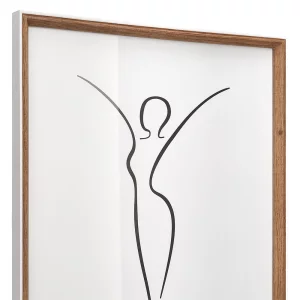Cadre en bois (MDF) Silhouette