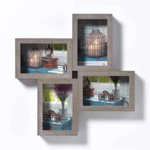 Cadre pêle-mêle pour 4 photos Rustic