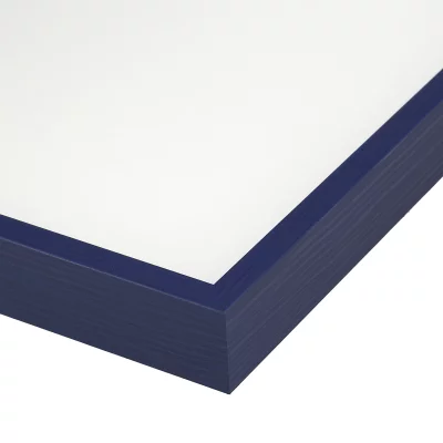 Thumbnail von Alu-Bilderrahmen Barth NXT mit Distanzleiste, Serie 1131 - Maßanfertigung Indigo - Furnier Holzoptik