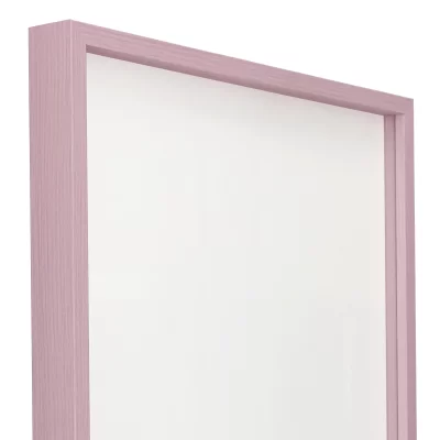 Thumbnail von Alu-Bilderrahmen Barth NXT mit Distanzleiste, Serie 1131 - Maßanfertigung Rosa - Furnier Holzoptik