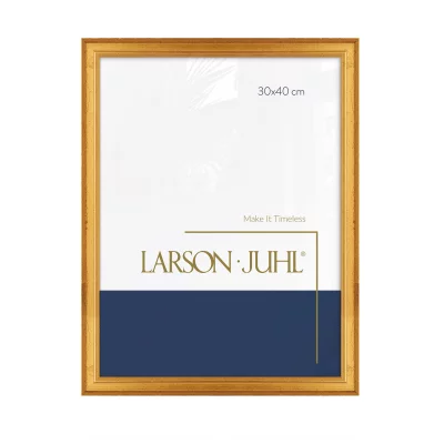 Holzrahmen ACADEMIE 1,8 13x18 cm | Gold | Normalglas (2 mm)