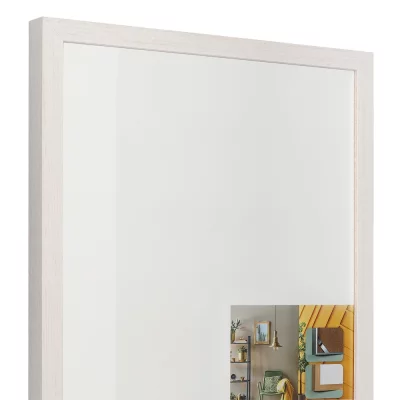 Houten fotolijst BARTH serie 210 30x40 cm | Esche weiß gefärbt | normaal glas (2 mm)