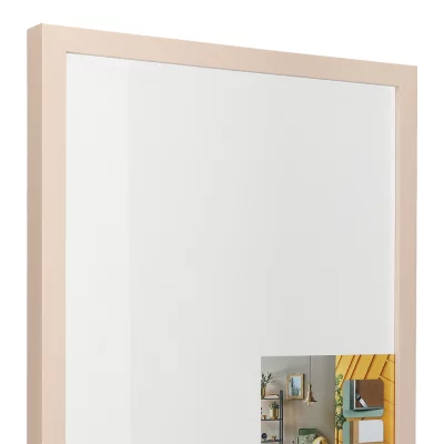 Houten fotolijst BARTH serie 210 30x40 cm | populier, wit gelakt | normaal glas (2 mm)